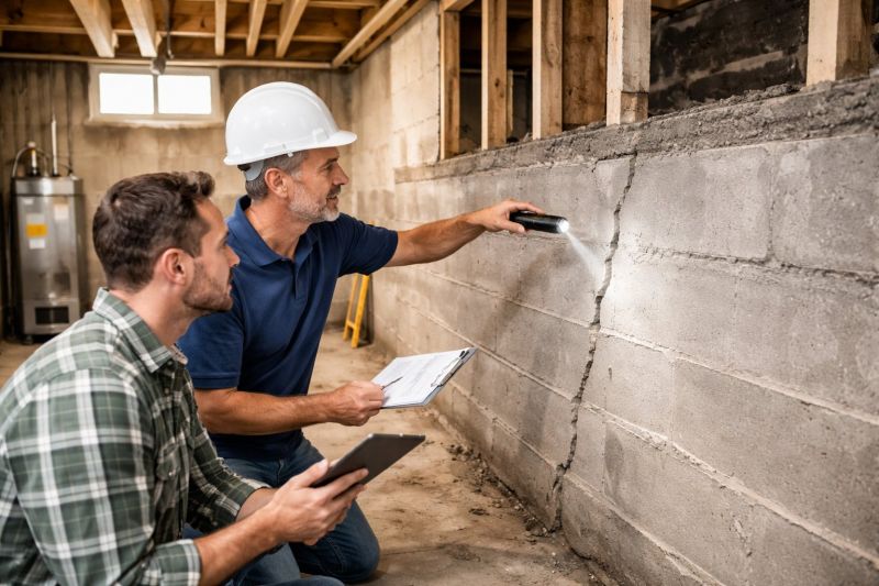 Basement Crack Repair in Gwinnett County, GA