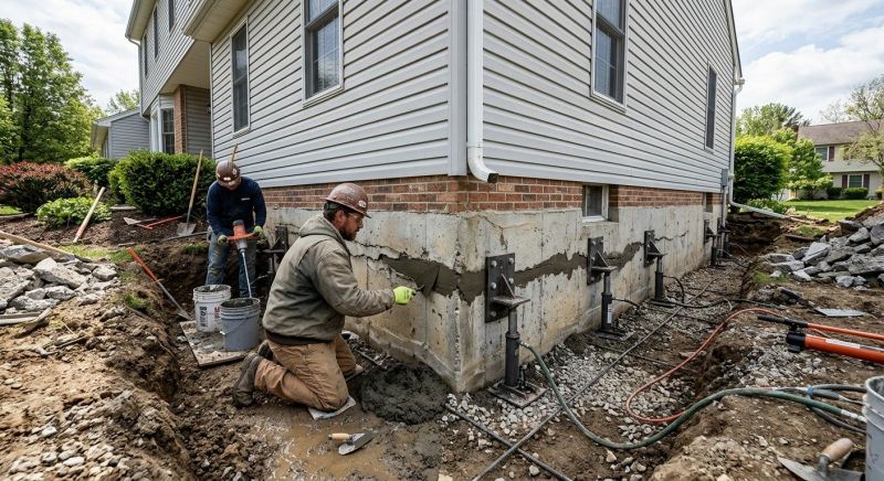 Basement Foundation Repair in Lithonia, GA
