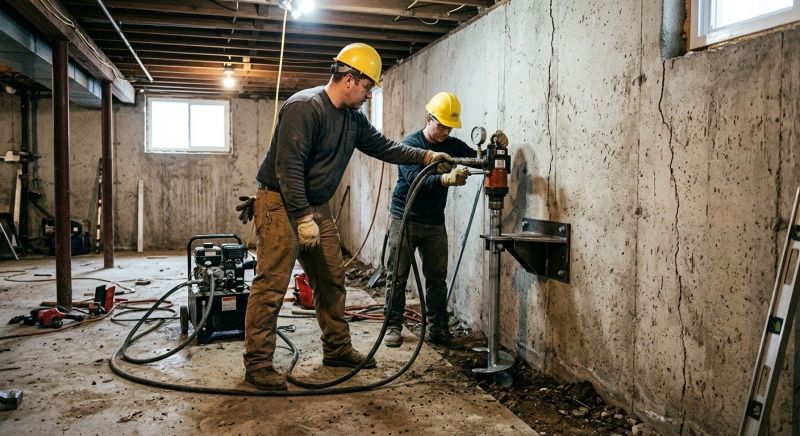 Basement Stabilization in Gwinnett County, GA