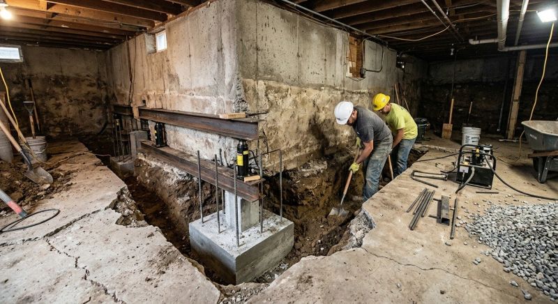Basement Underpinning in Gwinnett County, GA