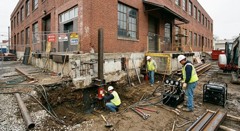 Building Foundation Repair in Auburn, GA