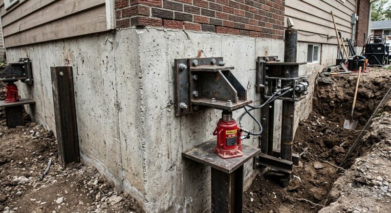 Concrete Foundation Leveling in Alpharetta, GA