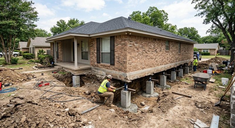 Concrete Foundation Leveling in Oxford, GA