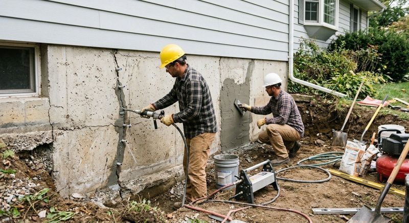 Concrete Foundation Repair in Dacula, GA