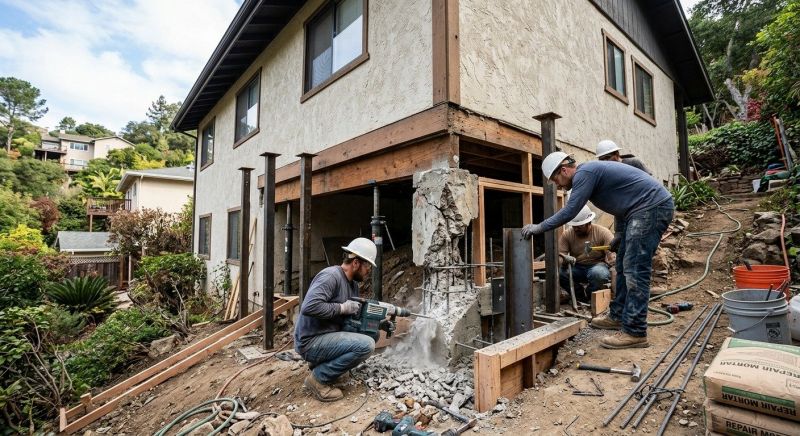 Concrete Foundation Repair in Grayson, GA