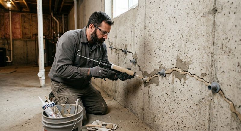 Cracked Foundation Repair in Suwanee, GA