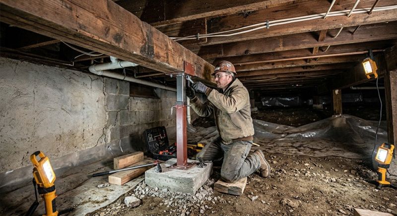 Crawlspace Foundation Repair in Grayson, GA
