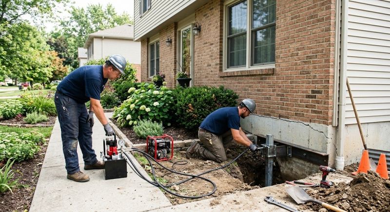 Foundation Jacking in Bethlehem, GA
