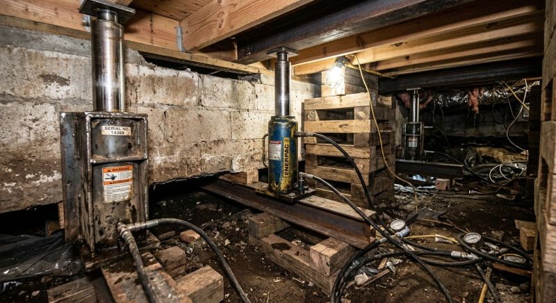 Foundation Jacking in Braselton, GA