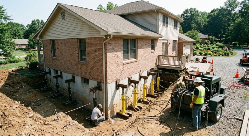 Foundation Jacking in Conyers, GA