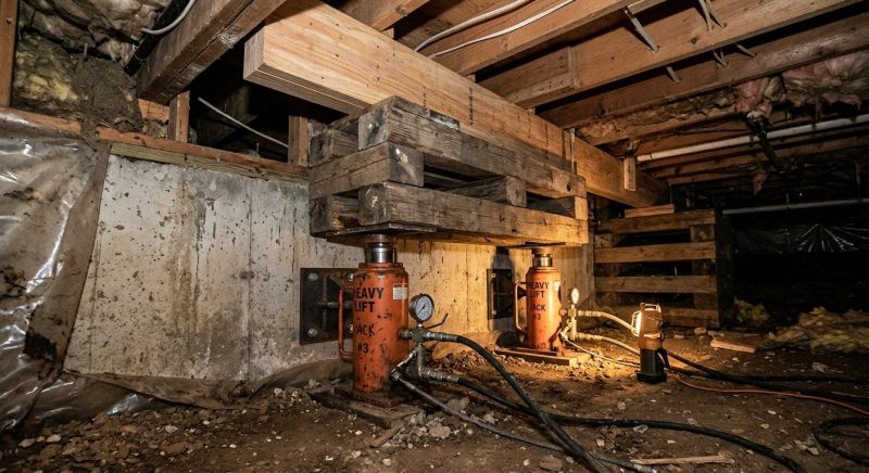 Foundation Jacking in Cumming, GA