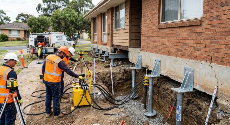 Foundation Jacking in Lawrenceville, GA