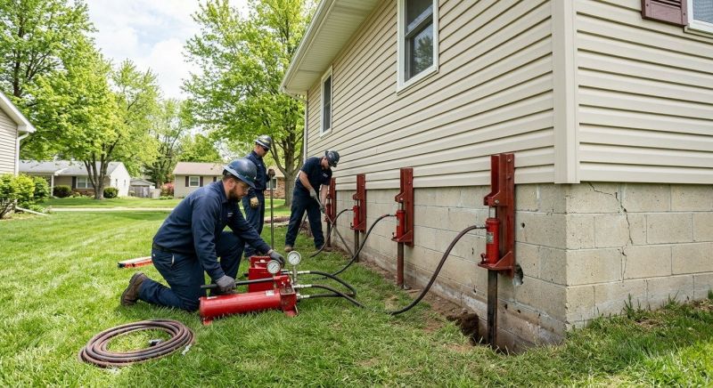 Foundation Jacking in Loganville, GA