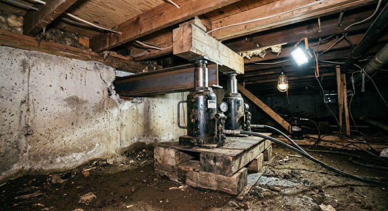 Foundation Jacking in Loganville, GA