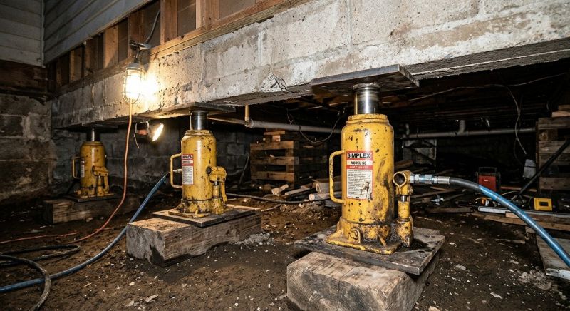 Foundation Jacking in Marietta, GA