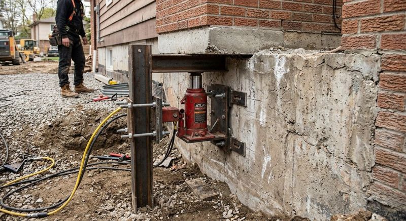 Foundation Jacking in Marietta, GA