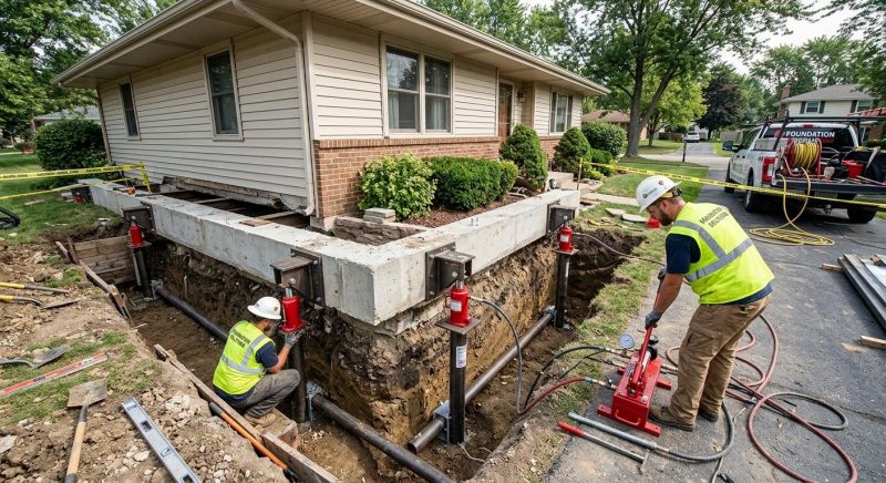 Foundation Jacking in Monroe, GA