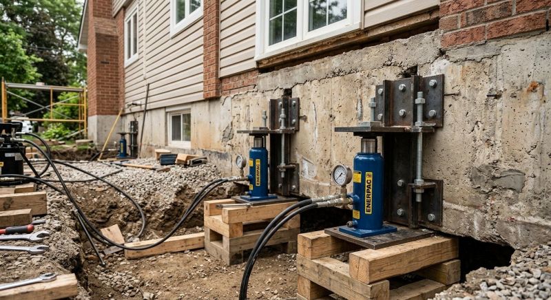 Foundation Jacking in Suwanee, GA