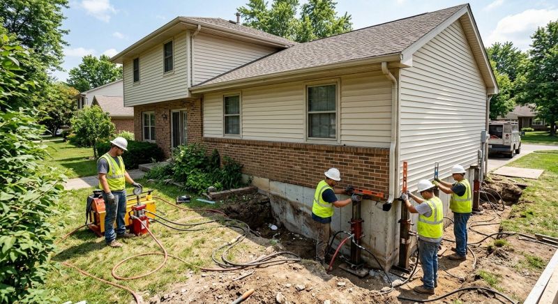 Foundation Jacking in Suwanee, GA