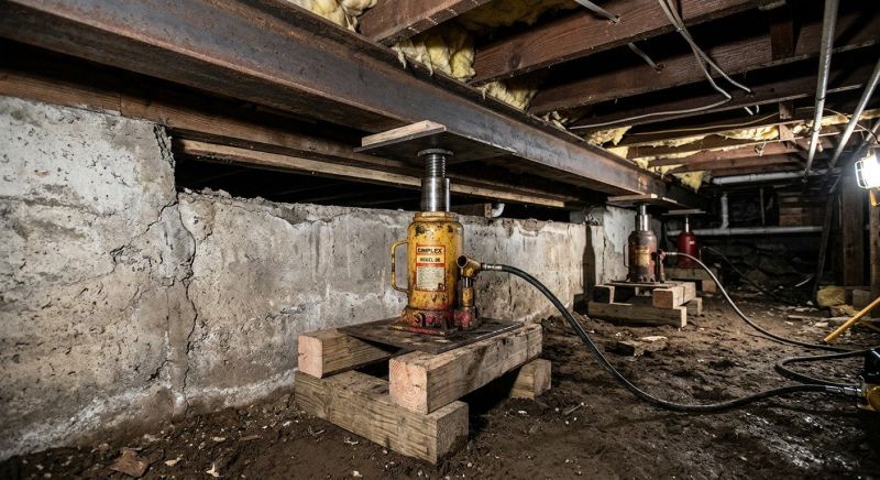 Foundation Jacking in Winder, GA