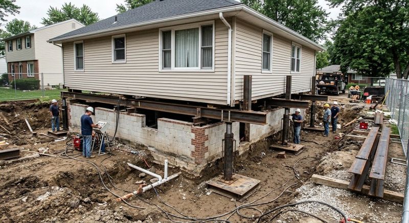 Foundation Lifting in Gwinnett County, GA
