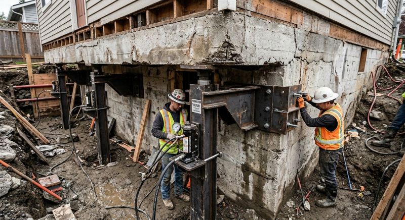 Foundation Lifting in Oxford, GA