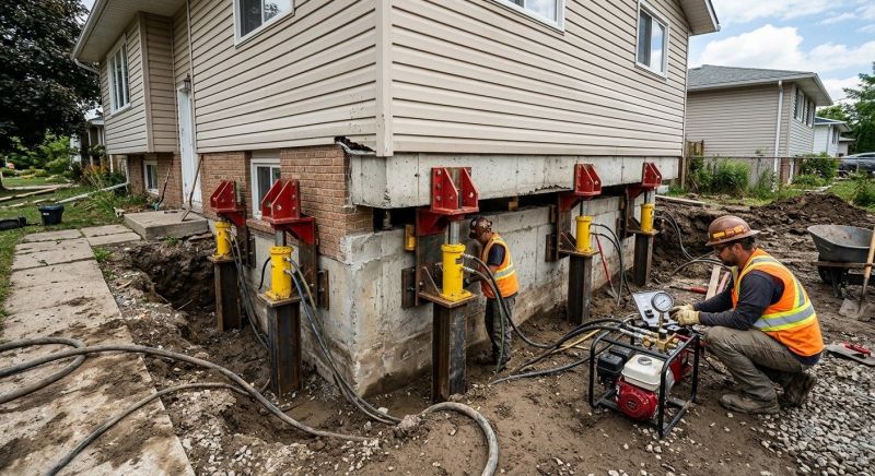 Foundation Lifting in Stone Mountain, GA