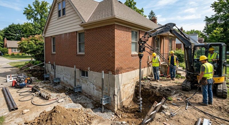 Foundation Stabilizing in Forsyth County, GA