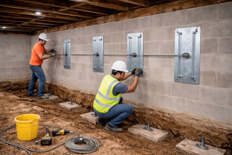 Foundation Stabilizing in Forsyth County, GA