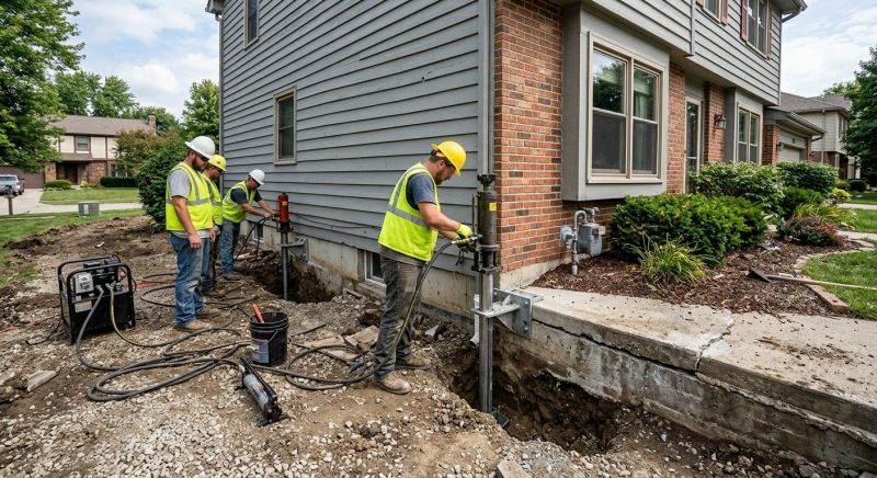 Foundation Stabilizing in Hoschton, GA