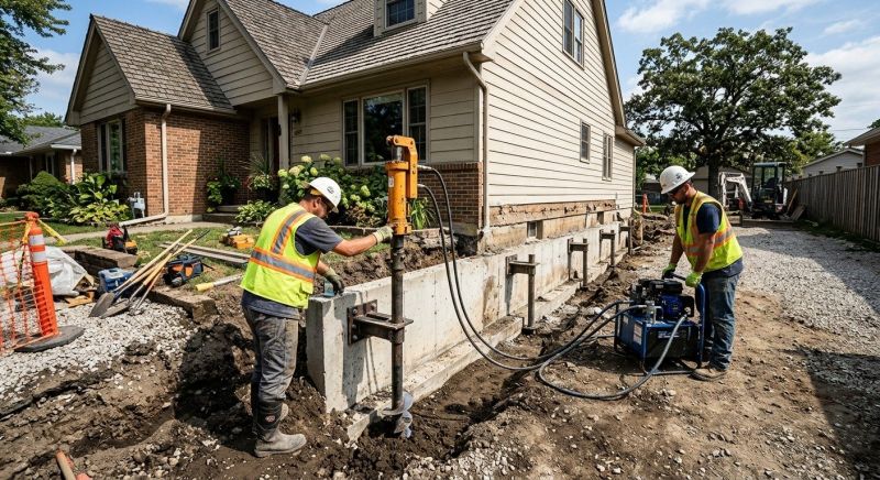 Foundation Stabilizing in Gwinnett County, GA