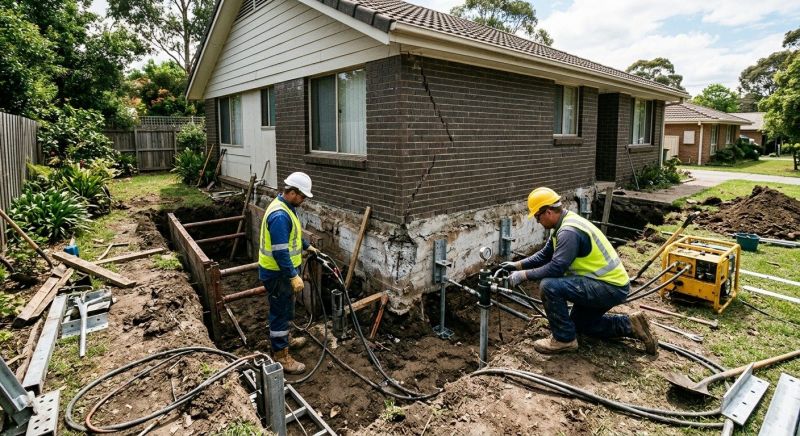 Foundation Stabilizing in Monroe, GA