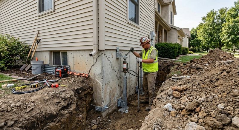 Foundation Stabilizing in Oakwood, GA