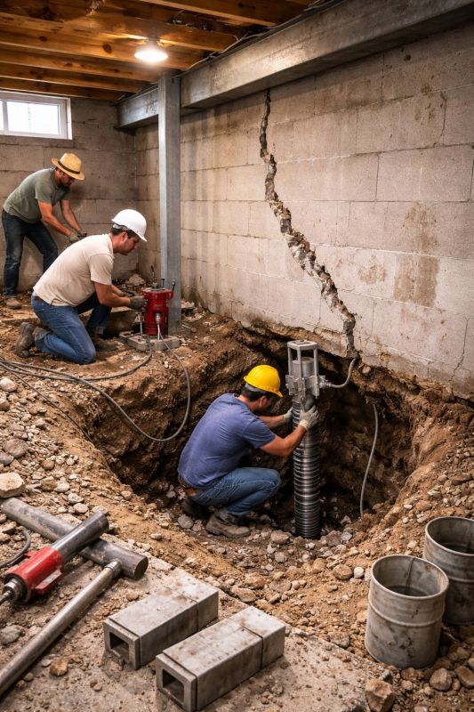 Foundation Structural Repair in Alpharetta, GA