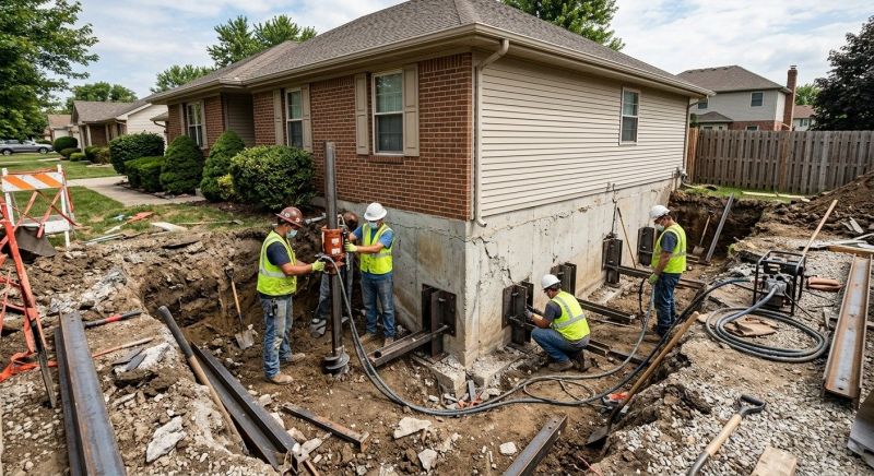 Foundation Structural Repair in Ellenwood, GA