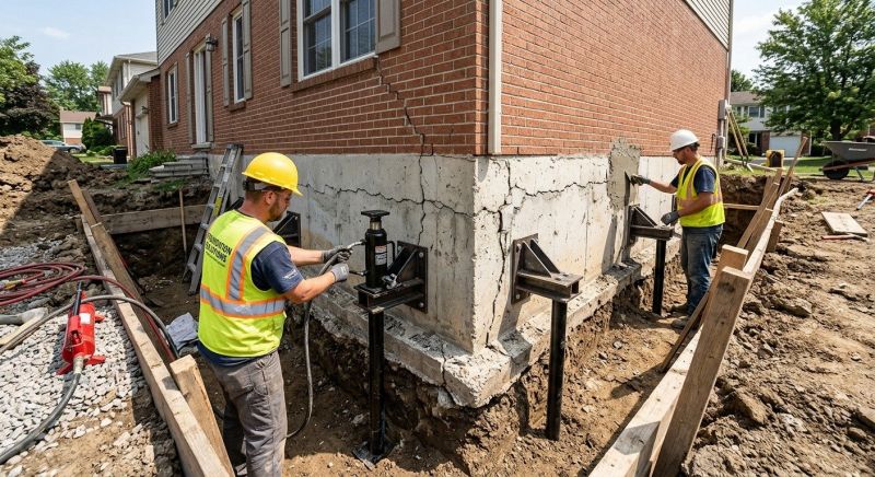 Foundation Structural Repair in Loganville, GA