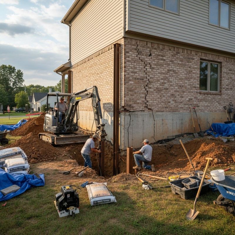 Foundation Structural Repair in Monroe, GA