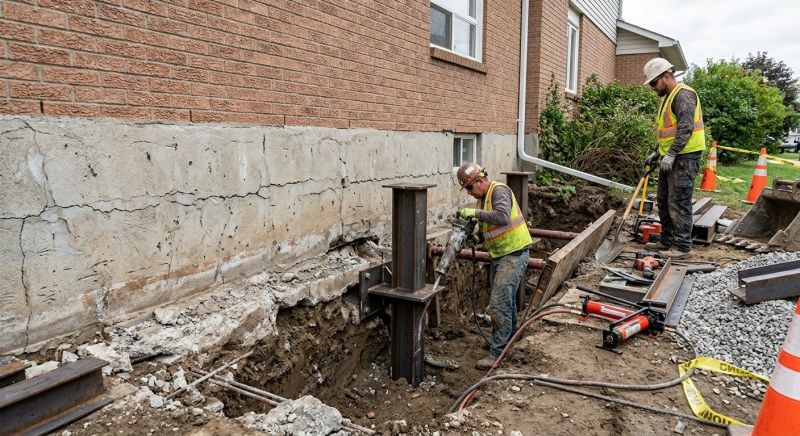 Foundation Structural Repair in Suwanee, GA