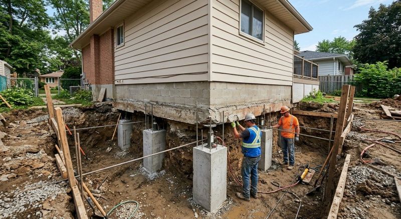 Foundation Underpinning in Gwinnett County, GA