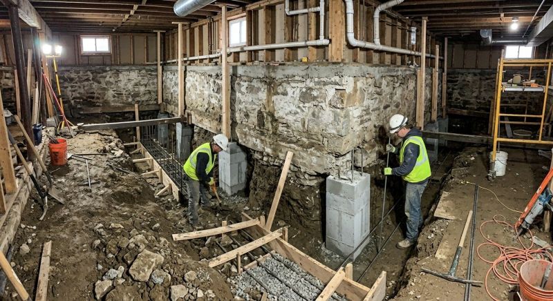 Foundation Underpinning in Gwinnett County, GA
