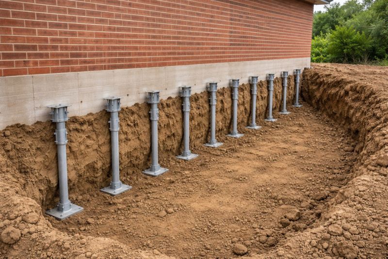 Helical Piers Installation in Gwinnett County, GA