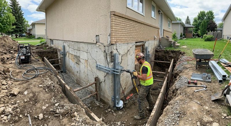 House Foundation Repair in Dacula, GA