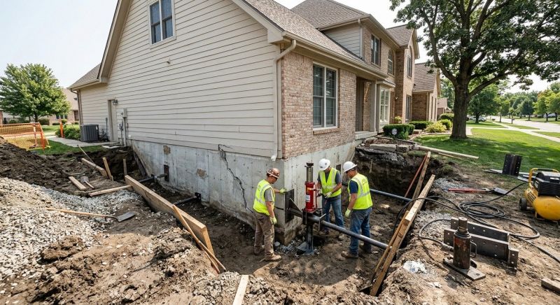 House Foundation Repair in Lithonia, GA