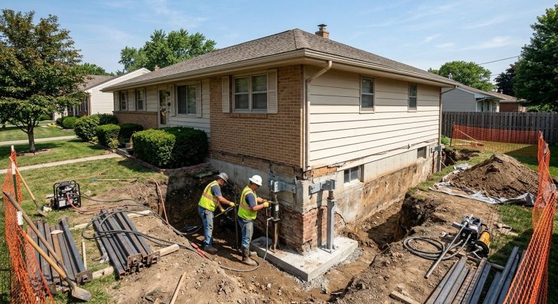House Underpinning in Gwinnett County, GA