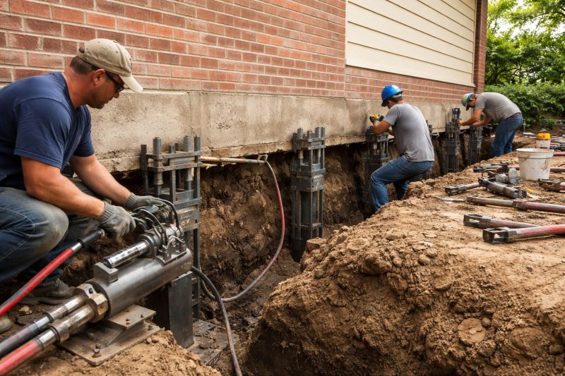 Slab Foundation Repair in Gwinnett County, GA
