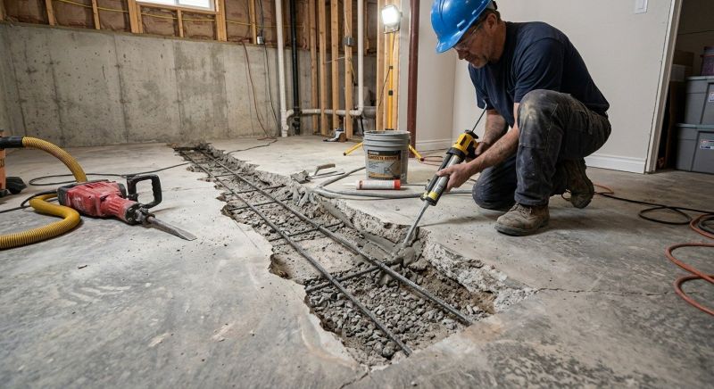 Slab Foundation Repair in Gwinnett County, GA