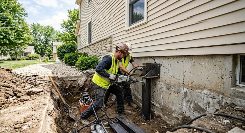 Structural Foundation Repair in Oakwood, GA