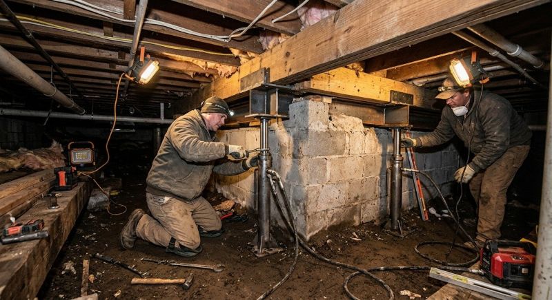 Structural Foundation Repair in Suwanee, GA