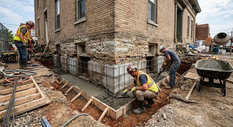 Structural Underpinning in Gwinnett County, GA